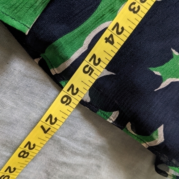 Bcbg Maxazria 100% Silk Babydoll Blouse xs - Picture 14 of 14